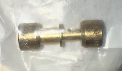 L13000629 American Vulkan Lokring Refrigeration Brass Reducer 6/4 NRMS00