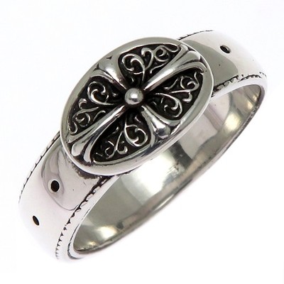 Chrom Herzen SV Gürtel Ring 925 US#10 P0064210