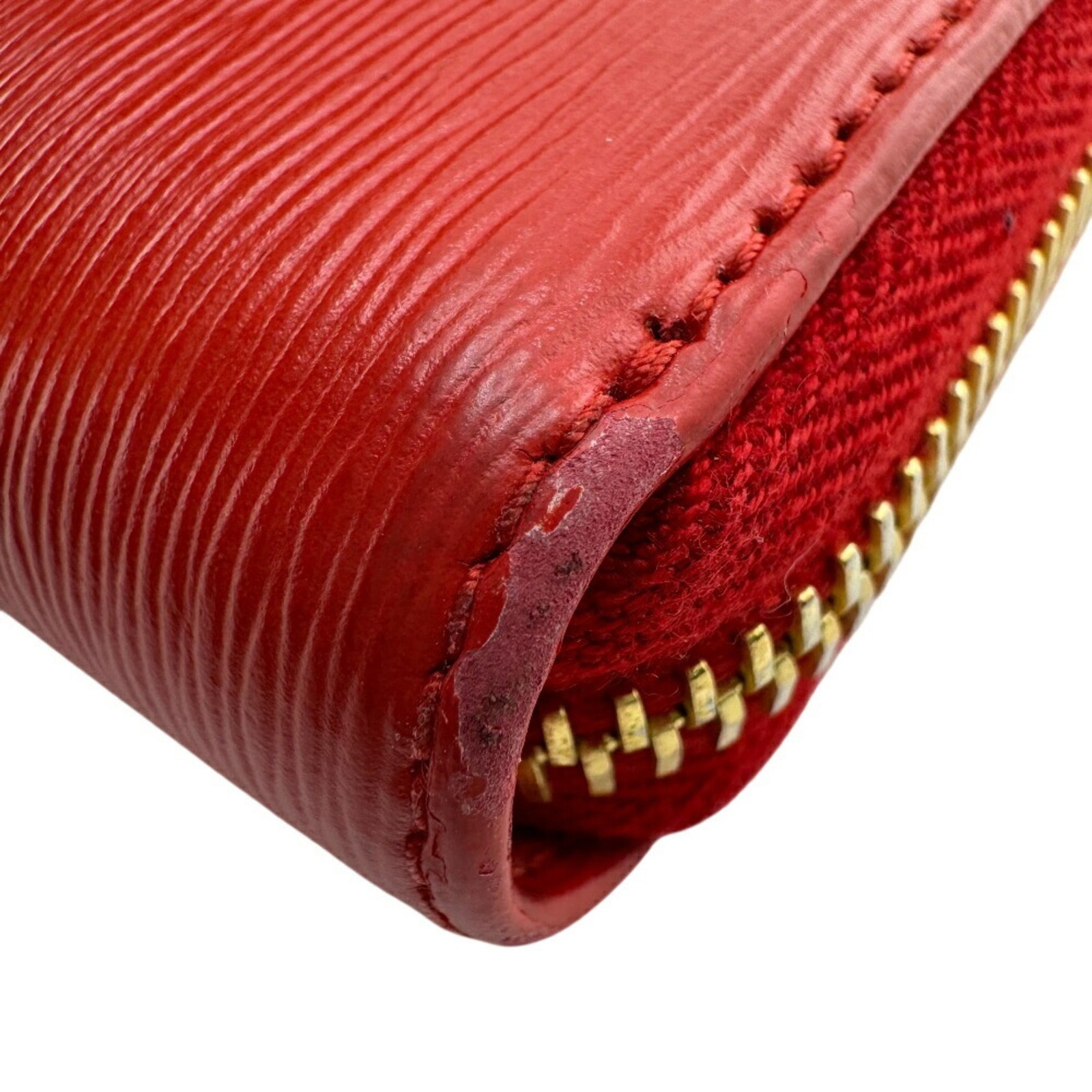 PRADA 1ML506 Round Vitello Move Long Wallet, Red, Women's GZl1f7uv thumbnail 4