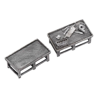 #ad #ad 1 64 Miniature Workbench Workshop Scene Layout Prop Small Work Table Model $18.81