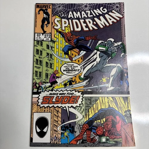 Amazing Spider-Man # 272 | VF | Direct | Key 1st App Slyde | Marvel Comics 1986