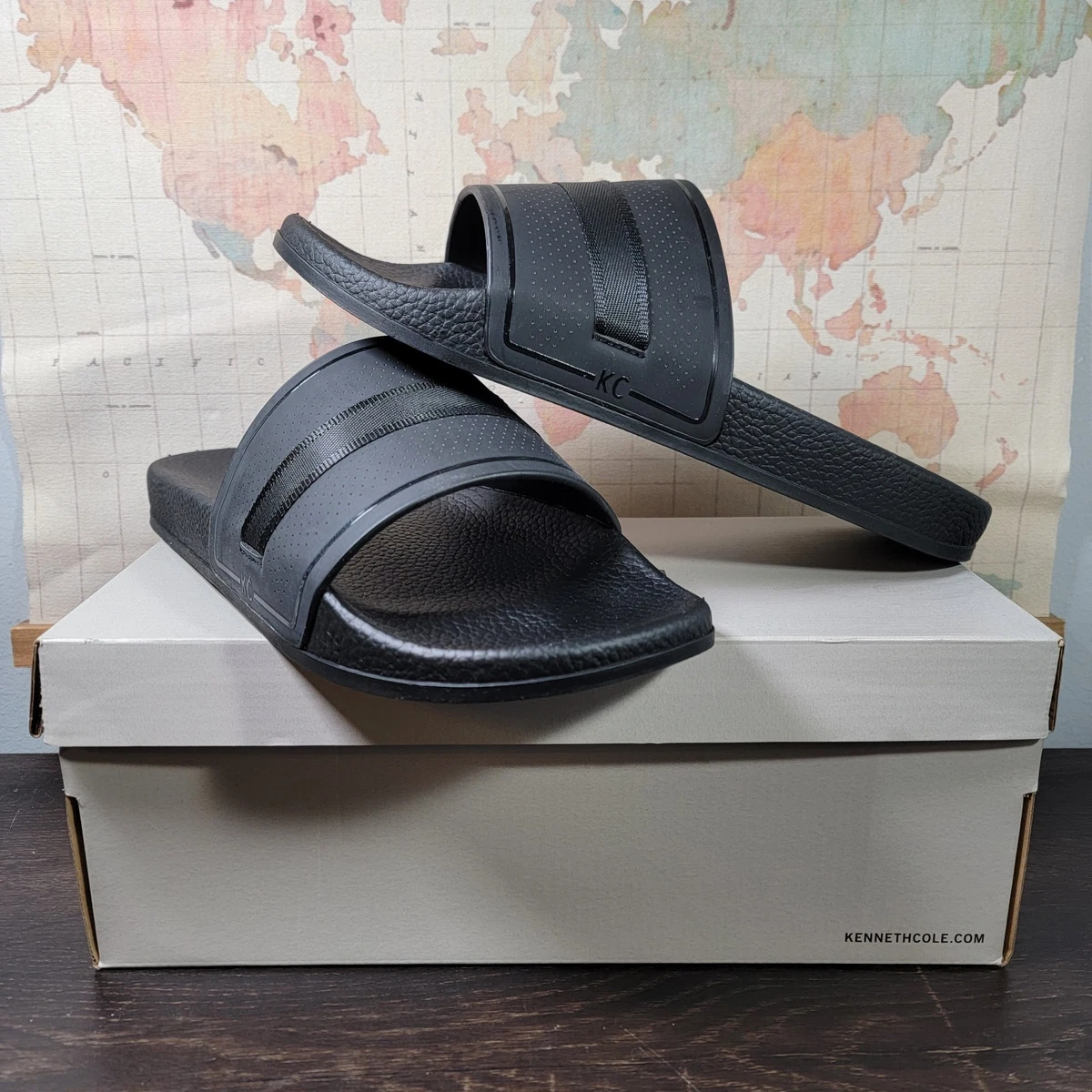 Kenneth Cole M Slide Sandals for Men for sale | eBay display picture 2
