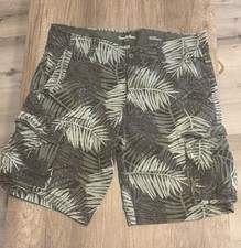 Goodfellow Co. Men s Cargo Shorts Palm Leaf Design Size 38