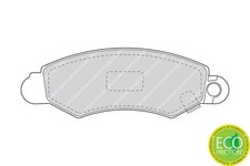 Plaquette de frein Subaru G3X JUSTY