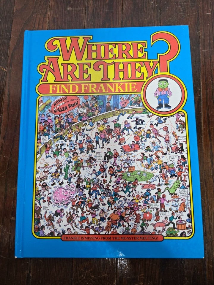 Vintage 90s Where are They? Find Frankie Search and Find Book 942025822 ...