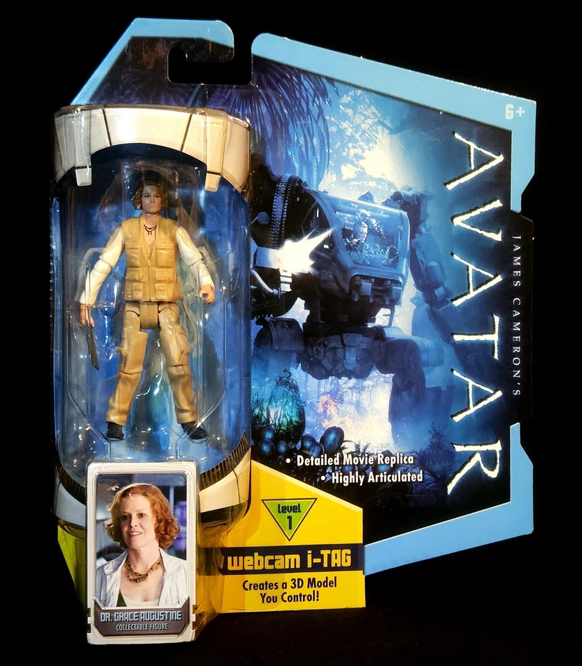 Figura Avatar del Dr. Grace Augustine James Cameron Mattel Nueva ~ Sigourney Weaver Foto 2 de 4