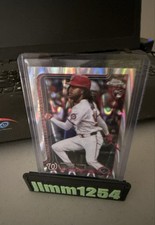 2025 Topps Chrome Update Series - Rookie Debut James Wood #USC95 RayWave...