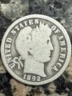 1892-o Barber Dime, 1st Year Of Issue, Better Date, 99c shipping