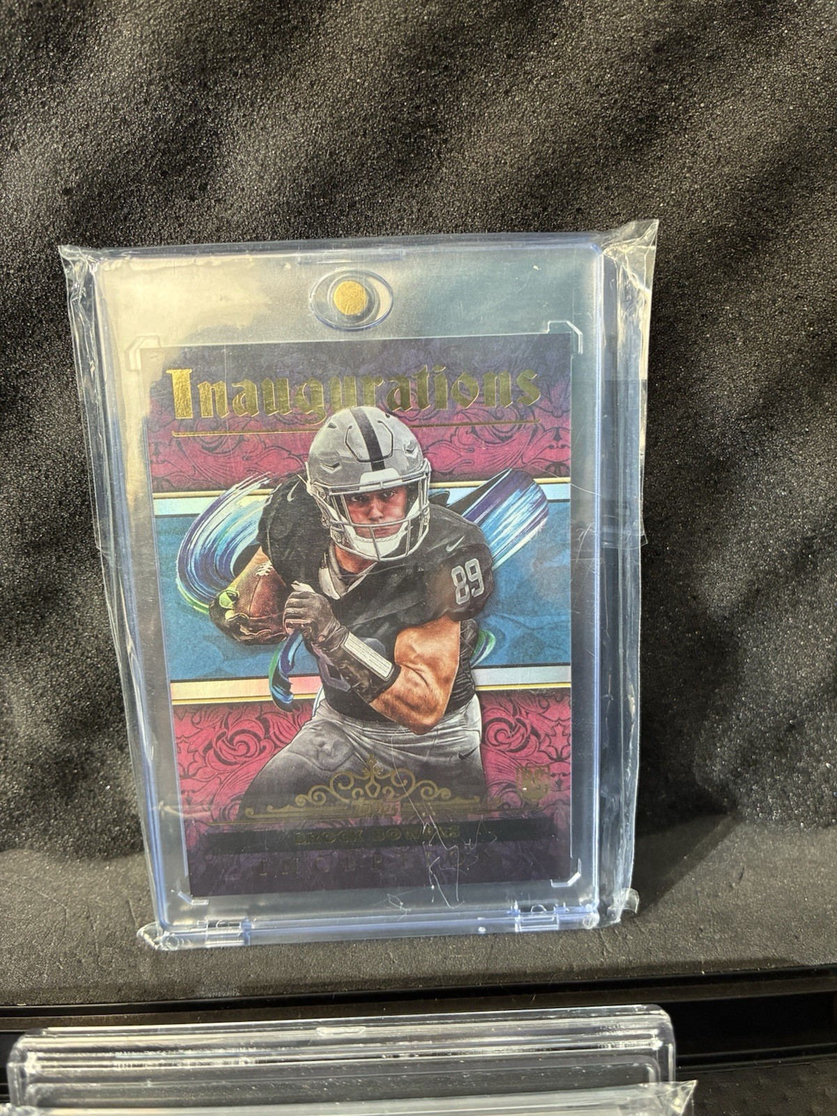 2024 Topps Inception Brock Bowers RC Inaugurations Case Hit SSP