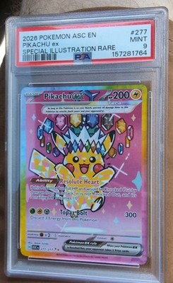 Pikachu ex 277/217 Me: Ascended Heroes Holo for sale online | eBay