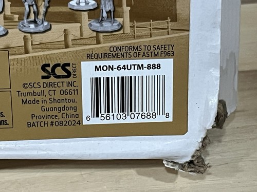 SCS Direct Monster Townsfolk Miniature Figures Box Of 64 New NIB Paintable - Picture 3 of 8