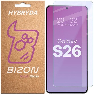 Schutzglas für Galaxy S26 Bizon Displayschutzglas Hybridglas Handyglas Glas