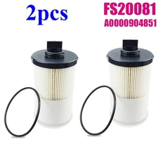 PACK OF 2 FS20081 For Fuel Filter Water Separator NEW