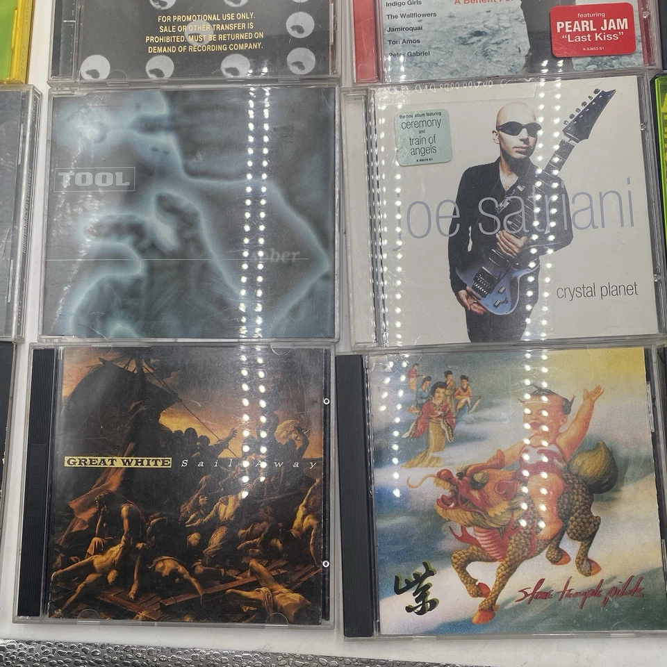 CD Lot 25 CDs 80s 90s Rock U2 Everclear Journey Stone Temple Alice Chain Etc SEE Foto 3 de 4