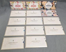 BORN PRETTY LOT OF 14 Stamping Plates Nail Art