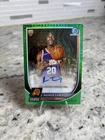 2025-26 Rasheer Fleming Auto /99 Bowman Chrome Basketball Green Mojo #BCA-RF