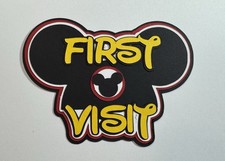 Disney World First Visit Layered Die Cut Scrapbooking Embellishment