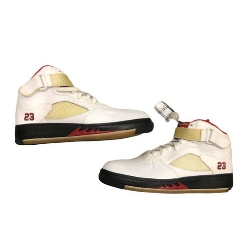 ajf 5 white varsity red