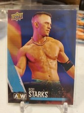 2021 AEW Upper Deck Ricky Starks Card #26. Free Shipping.