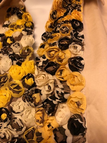 Vestido de colección ALGO para mujer con cambio de túnica flores en cuerpo y mangas talla 8 ver anuncio - Imagen 5 de 11