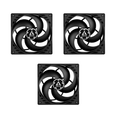 3 x Packung Arctic P14 PWM PST 14 cm 140 mm druckoptimiert 4-polig PWM PST Lüfter