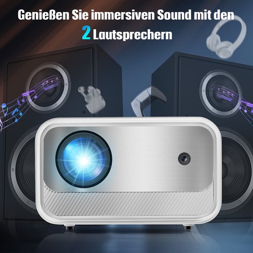 4K Mini Projektor HD 15000LMS 1080P Beamer WiFi LCD Heimkino HDMI USB Gxduphalpb - Bild 17 von 20