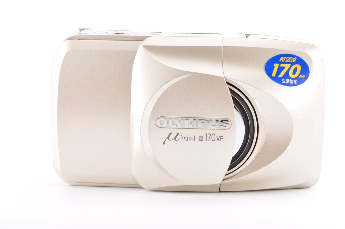 超美品-オリンパス Olympus μ [mju:]-II 170 VF Olympus mju ii 170 VF Near Mint Point & Shoot Film Camera