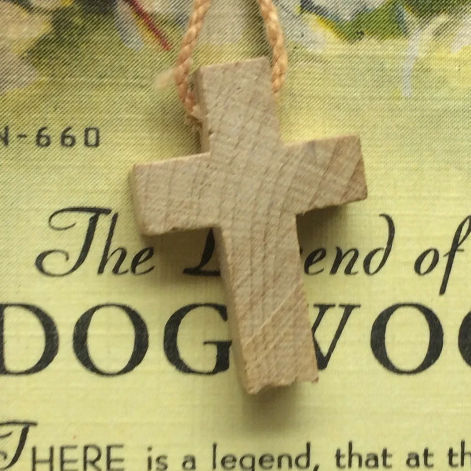 Vintage Postcard Legend Of the Dogwood Story Crucifixion - Image 2 of 4