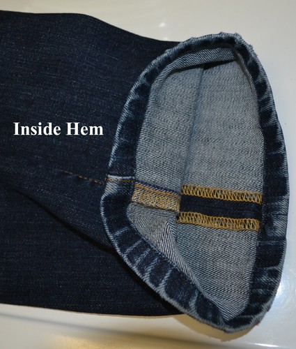 Men's AG Adriano Goldschmied The Graduate Jeans Size 34 x 26 Dark Navy - Picture 12 of 12