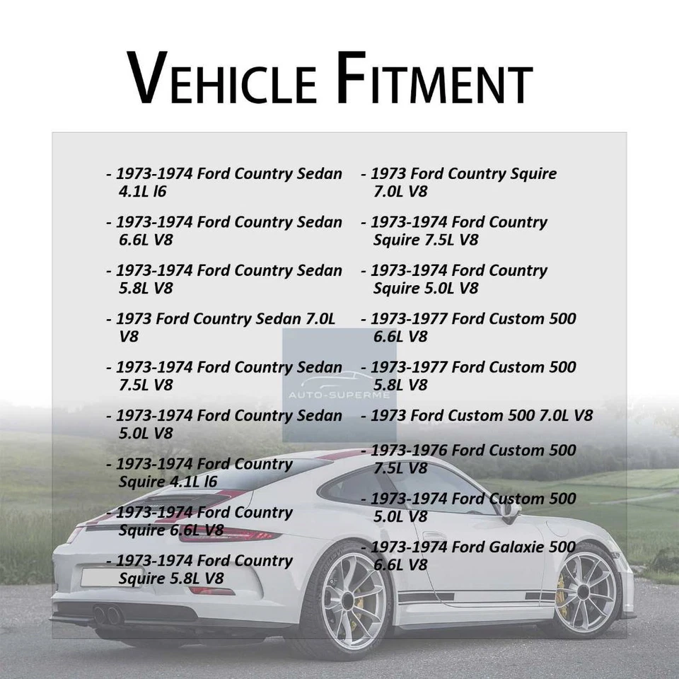 2x Pinza de freno de disco delantera BBB Industries para Lincoln Continental 1975-1978 Foto 2 de 4