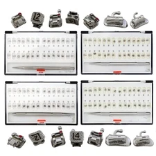 Ormco Damon Q Dental Orthodontic Self-Ligating Bracket Braces Metal Roth MBT 022