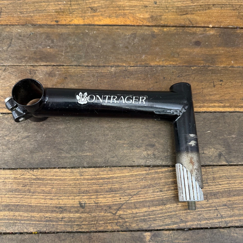 Vástago Bontrager Vintage 1" Pluma Roscada Hecho en EE. UU. Soporte 150 mm CRMO ATB 90s 22.2 Foto 4 de 4