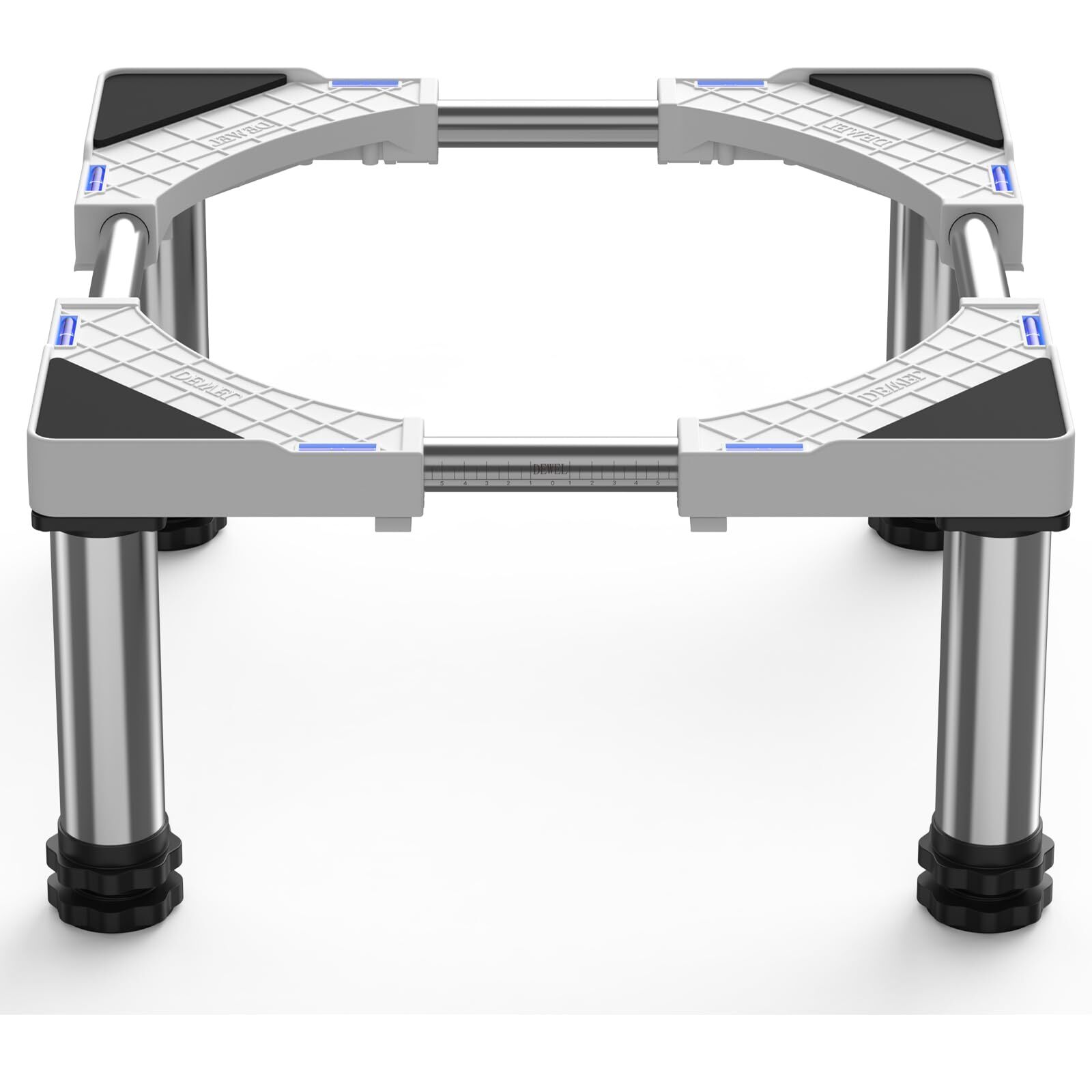 DEWEL Telaio Base per Base Frigorifero, Altezza 23-26 cm, Base Regolabile (Q0M)