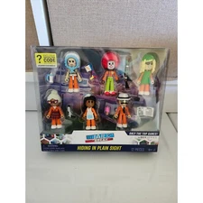 Roblox DEVSERIES Jailbreak Hiding In Plain Sight 6 Action Figures Virtual Code