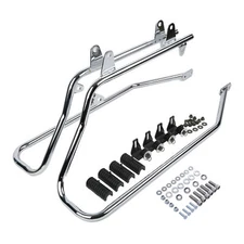 Saddlebag Conversion Brackets w/ Hardware Mounts Fit for Harley Davidson Softail