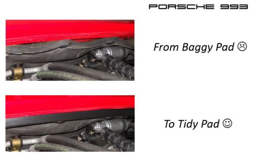 Porsche 993 and 964 engine bay 'Pad Tidy'
