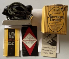 Vintage American Beauty Tool Rapid Mounter Pictures Box Instructions Detroit