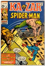 KA-ZAR #3 - MARCH 1971 - BRONZE AGE MARVEL CLASSIC