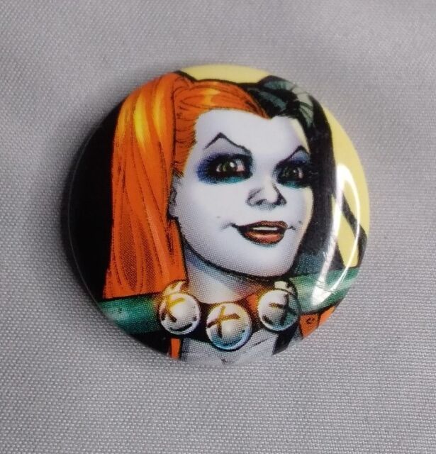 Harley Quinn DC Comics Pin Back 1" Button USA MADE