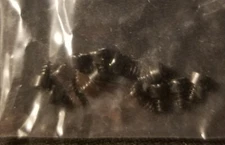 12 Pcs Short Length Motor Mounting Screws 1/24 Drag Slot Cars 