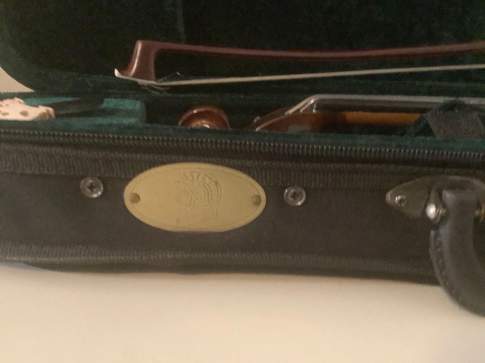 Violín Stentor 1500 tamaño completo 1/2 Student II con estuche Foto 3 de 4