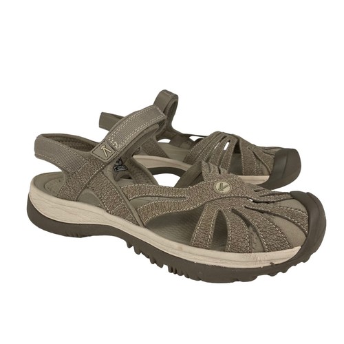Keen 1016729 Rose Casual Closed Toe Sandals Beige Brindle Women's Size 9 |  eBay