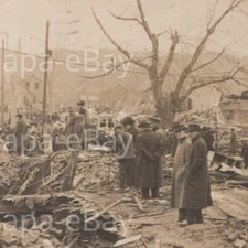 1913 RPPC Idlewild Club Tornado Disaster 25 Dead Omaha Nebraska Postcard