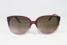 Juicy Sunglasses Women's Square Frame JU502/S JAS Burgundy Fade 59mm NEW 