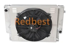 Aluminum Radiator+Shroud+16"Fan For 92-1999 BMW M3 E36 325TD 318i 320i 323i 325