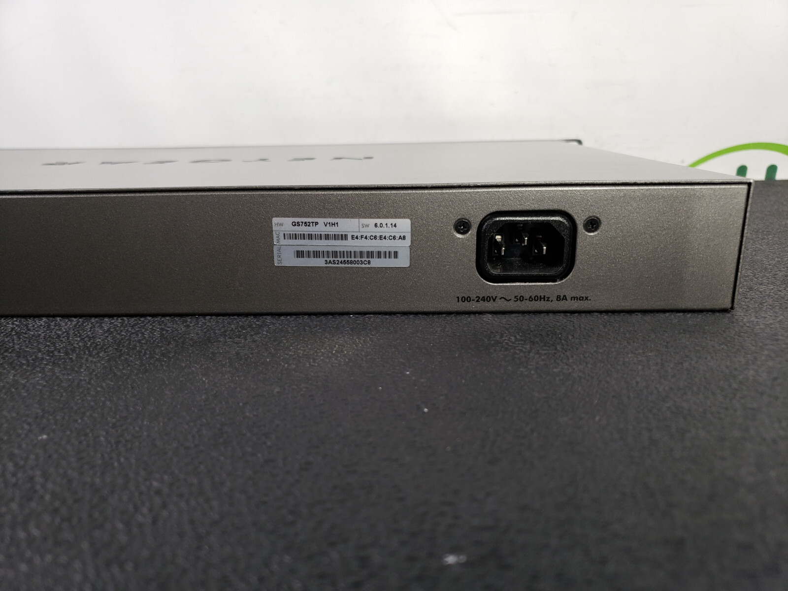 Netgear ProSafe 48-Port Gigabit Smart Switch with PoE and 4 SFP Ports GS752TP