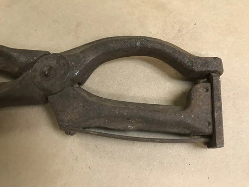 ANTIKES VINTAGE USM GUSSEISEN STANZNIETWERKZEUG - 13 ZOLL - Bild 4 von 7