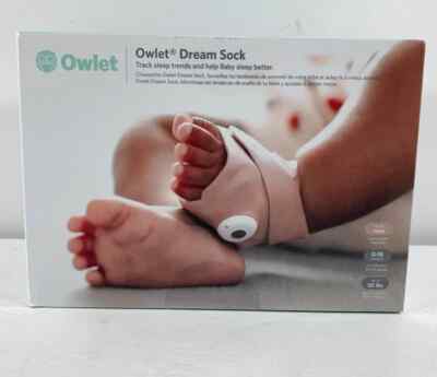 Owlet Dream Sock (Latest Model) Smart Baby Monitor Dusty Rose - Main Image