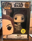 STAR WARS - Funko Pop! Enamel Pin - REY - #28 Glows In The Dark - New Sealed