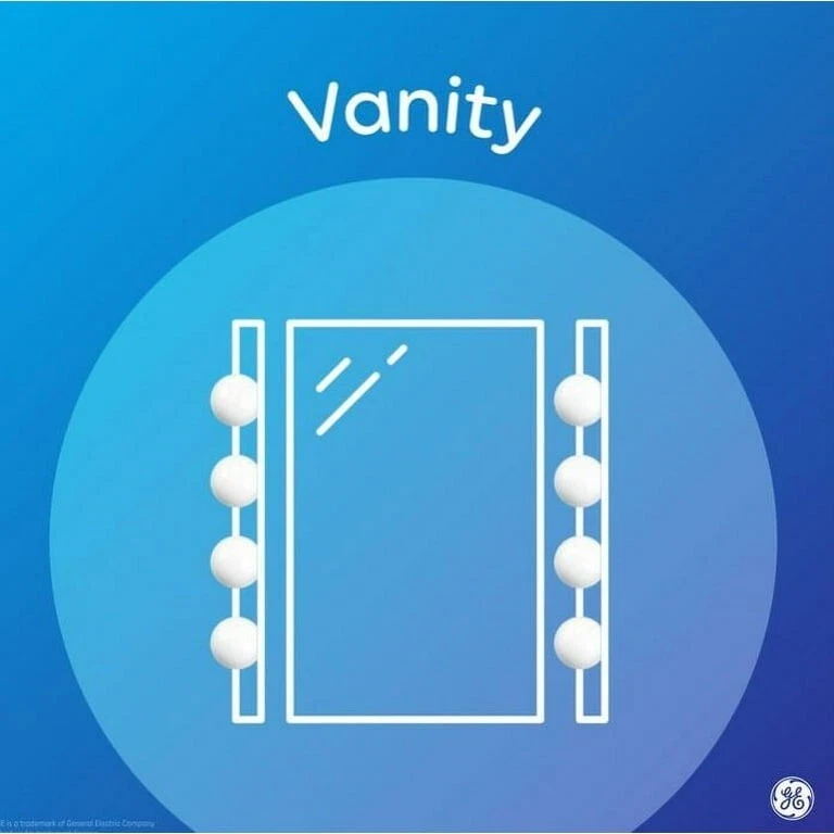 GE Reveal HD+ Globe Light Bulbs, G25, Frosted White, 2ct, 350 Lm, 40W (3.5W) 🆕 - Image 3 of 4